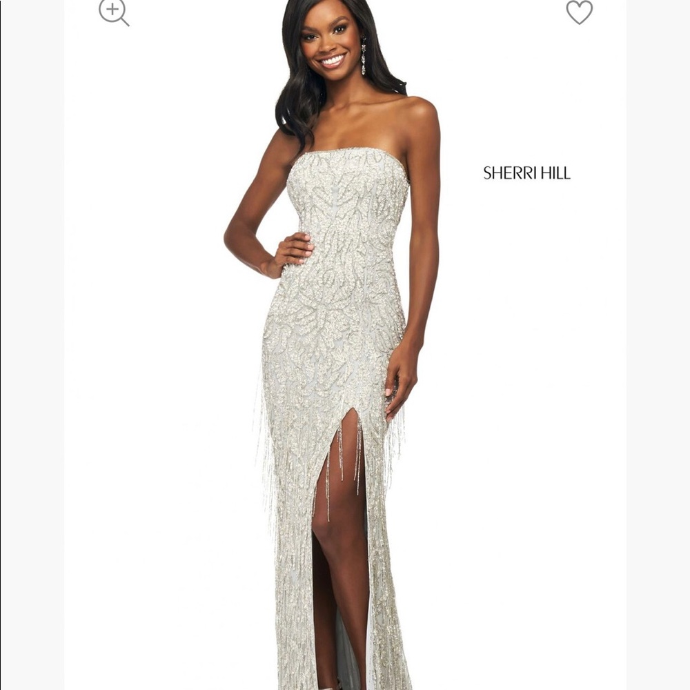Sherri Hill Burgundy Prom Dress 00